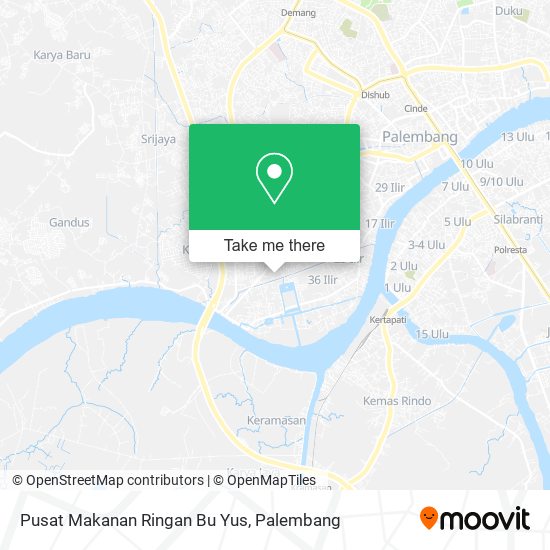 Pusat Makanan Ringan Bu Yus map