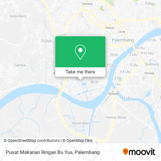 Pusat Makanan Ringan Bu Yus map