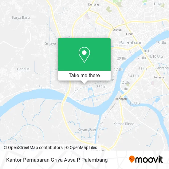 Kantor Pemasaran Griya Assa P map