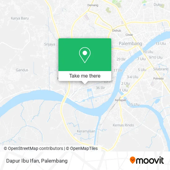 Dapur Ibu Ifan map
