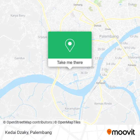 Kedai Dzaky map