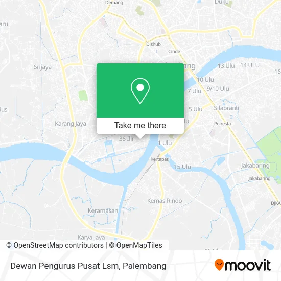 Dewan Pengurus Pusat Lsm map