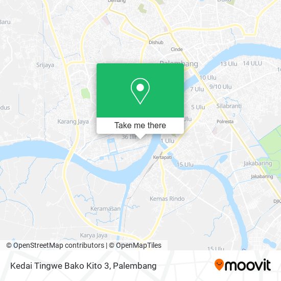 Kedai Tingwe Bako Kito 3 map