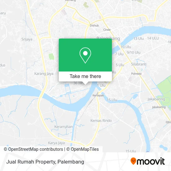 Jual Rumah Property map