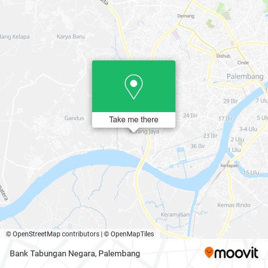 Bank Tabungan Negara map