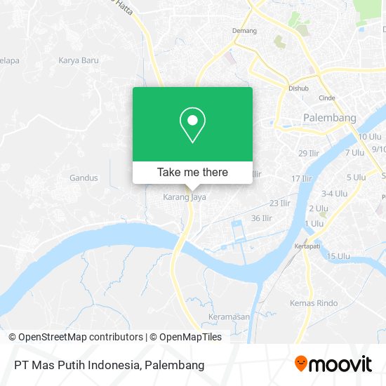 PT Mas Putih Indonesia map