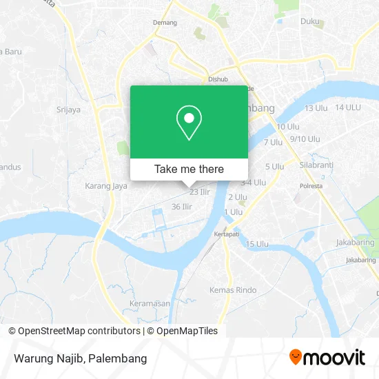 Warung Najib map