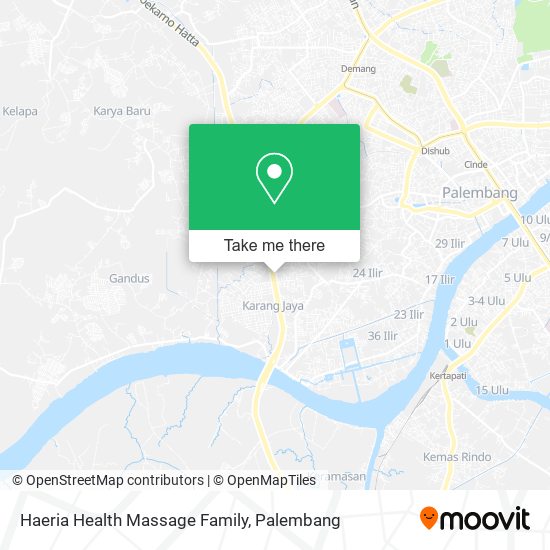 Haeria Health Massage Family map
