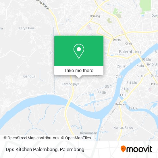 Dps Kitchen Palembang map