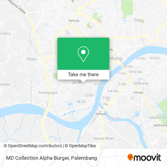 MD Collection Alpha Burger map