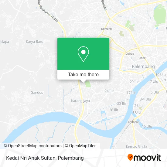 Kedai Nn Anak Sultan map