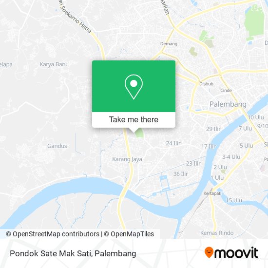 Pondok Sate Mak Sati map