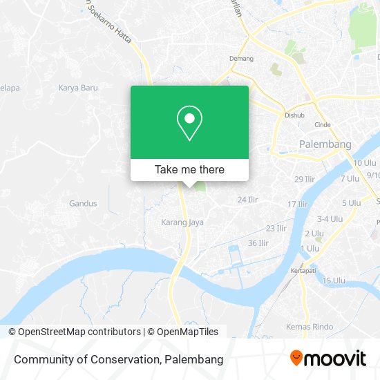 Community of Conservation map