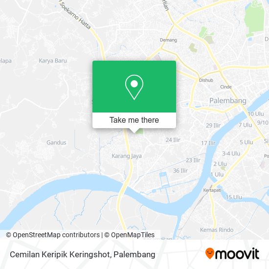 Cemilan Keripik Keringshot map