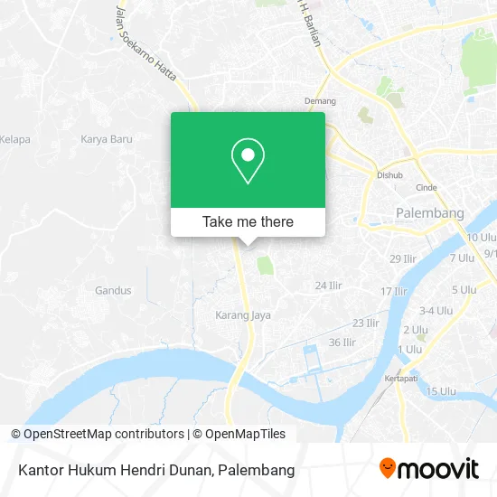 Kantor Hukum Hendri Dunan map