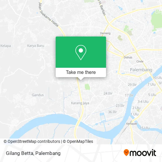 Gilang Betta map