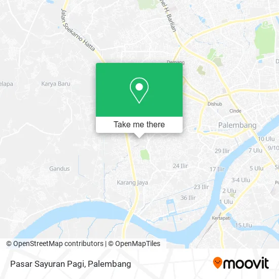 Pasar Sayuran Pagi map