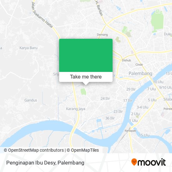 Penginapan Ibu Desy map