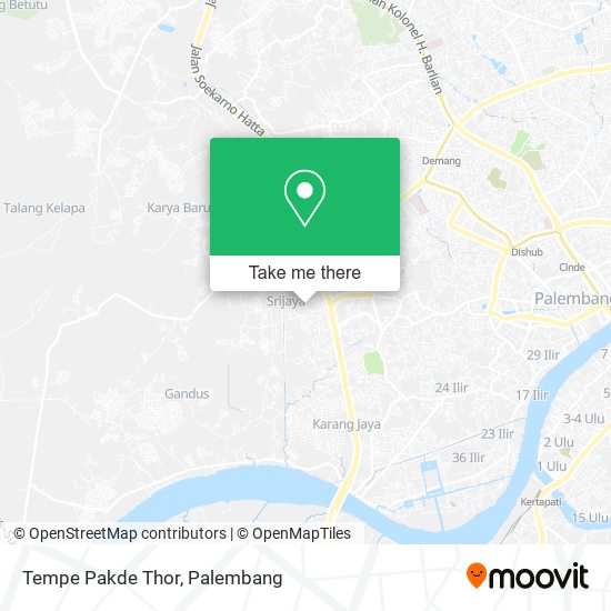 Tempe Pakde Thor map