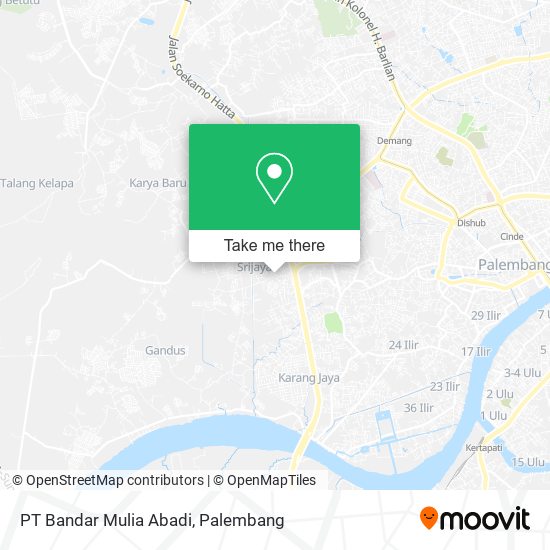 PT Bandar Mulia Abadi map