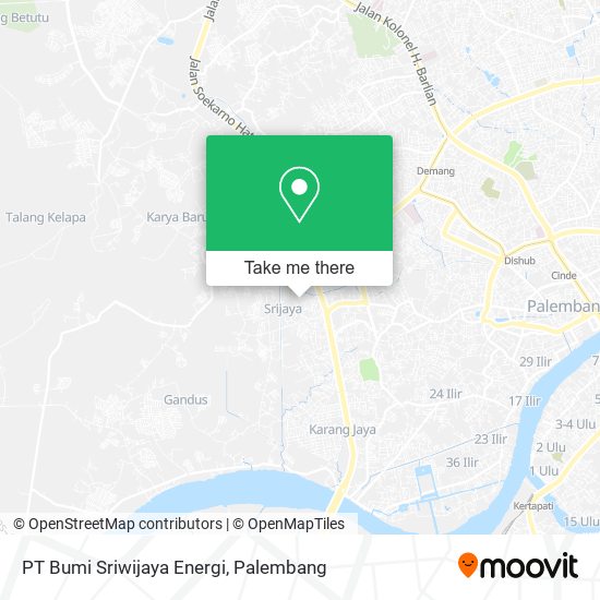 PT Bumi Sriwijaya Energi map