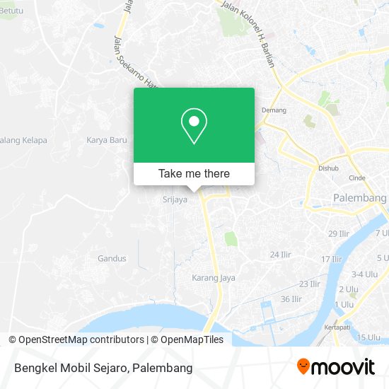 Bengkel Mobil Sejaro map