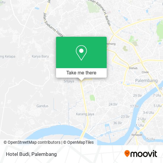 Hotel Budi map