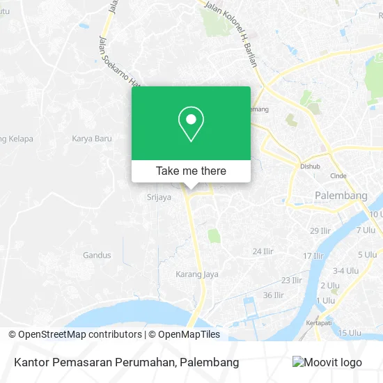 Kantor Pemasaran Perumahan map
