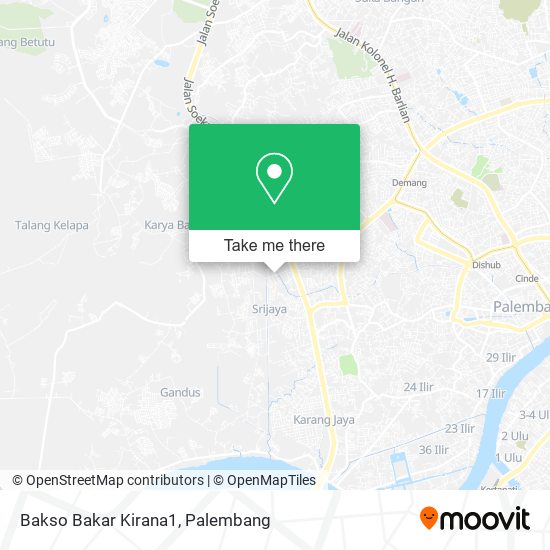 Bakso Bakar Kirana1 map