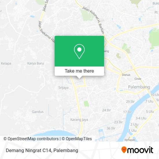 Demang Ningrat C14 map