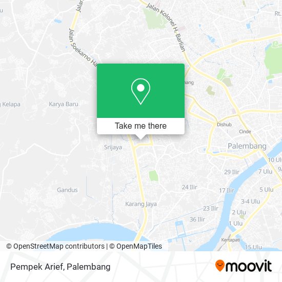 Pempek Arief map