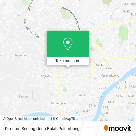 Dimsum Seceng Unsri Bukit map