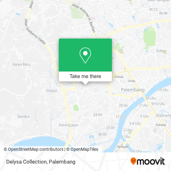 Delysa Collection map