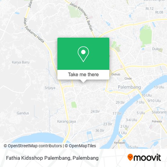 Fathia Kidsshop Palembang map