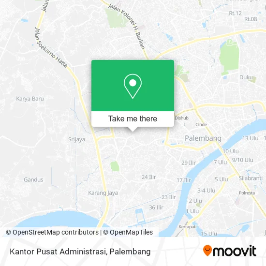 Kantor Pusat Administrasi map