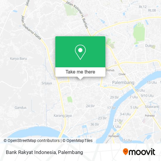 Bank Rakyat Indonesia map