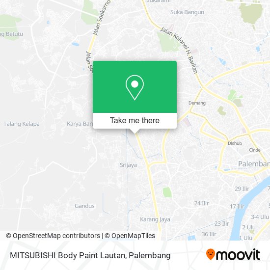 MITSUBISHI Body Paint Lautan map