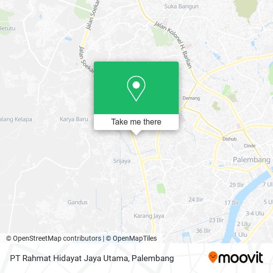 PT Rahmat Hidayat Jaya Utama map
