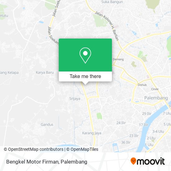 Bengkel Motor Firman map