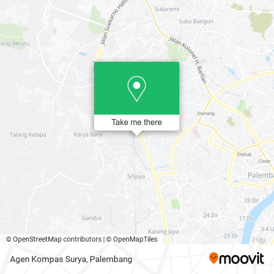 Agen Kompas Surya map