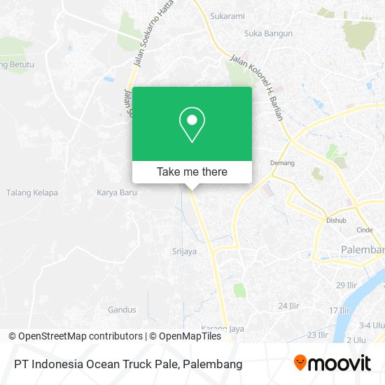 PT Indonesia Ocean Truck Pale map