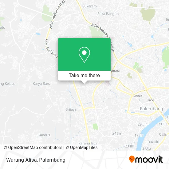 Warung Alisa map