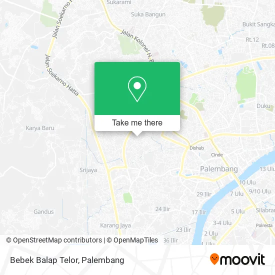 Bebek Balap Telor map