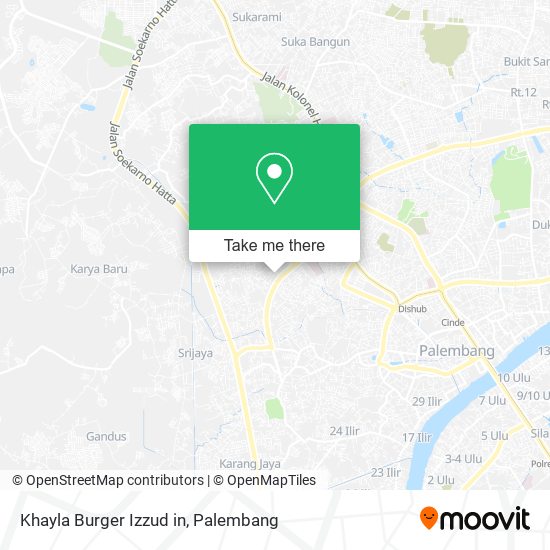 Khayla Burger Izzud in map