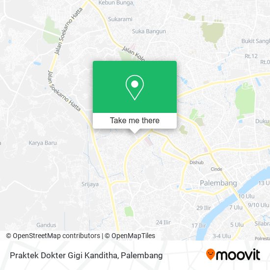 Praktek Dokter Gigi Kanditha map