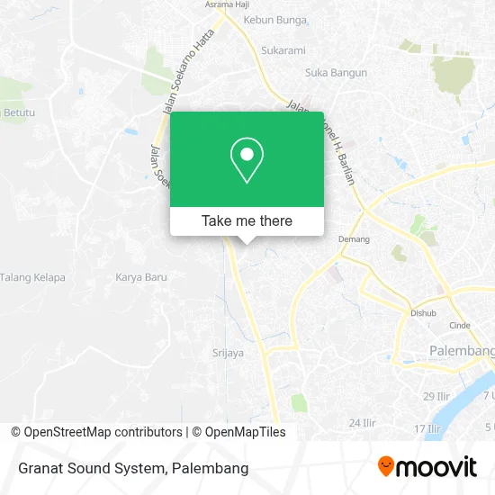 Granat Sound System map