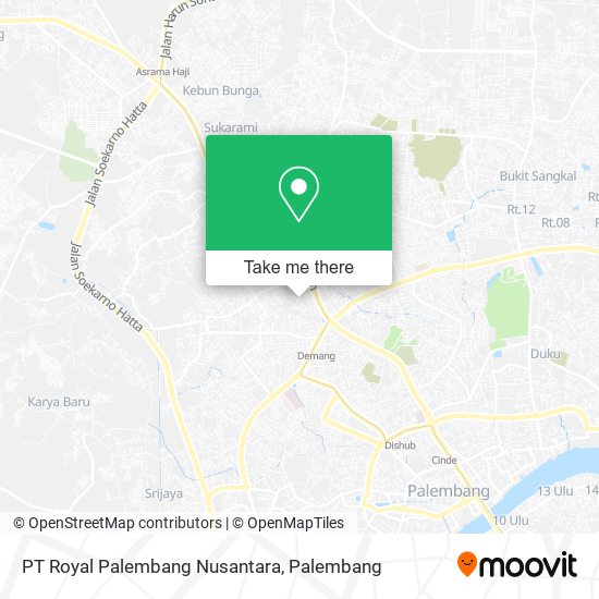 PT Royal Palembang Nusantara map