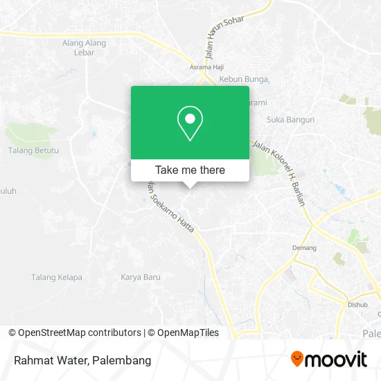 Rahmat Water map