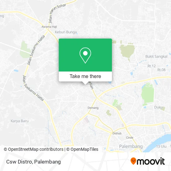Csw Distro map