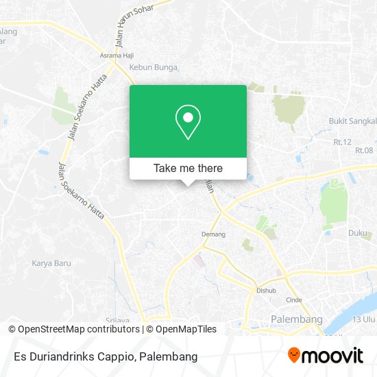 Es Duriandrinks Cappio map